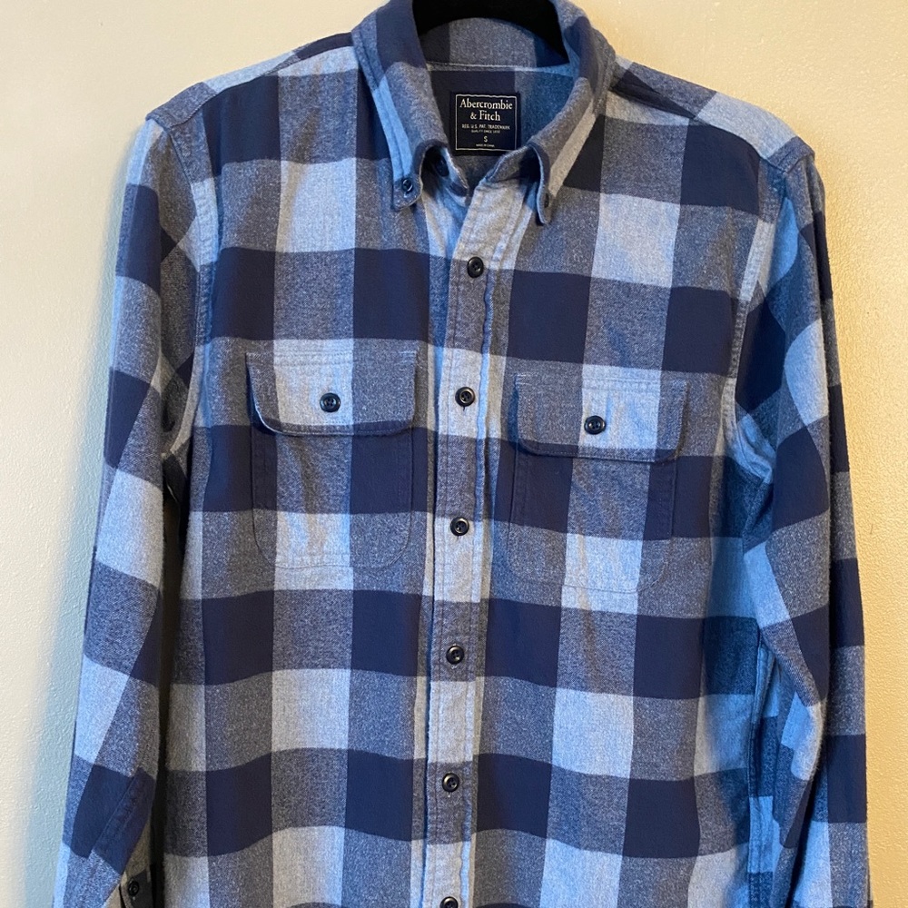 Men's Abercrombie & Fitch Flannel plaid size S